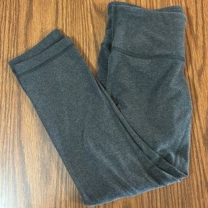 Lululemon Charcoal Capri Leggings